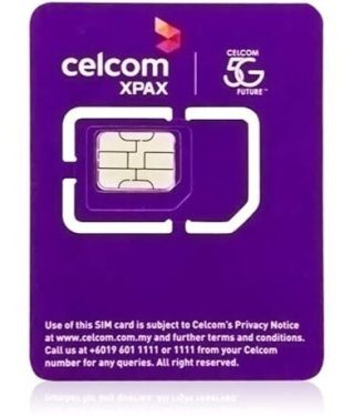 بنام شدن سیم کارت توسط پاسپورت celcom malaysia